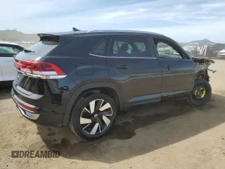 2025 Volkswagen Atlas SE with VIN 1V2WE2CAXSC201609, listed as a Copart auction lot 50096175 with 9,408 mi miles and Clean title. Bid and sale history available at DreamBid. Image 3.