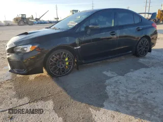 2018 Subaru WRX STI with VIN JF1VA2M65J9804472, listed as a Copart auction lot 87090504 with 88,430 mi miles and Salvage Title. Bid and sale history available at carsss.com. Image 1.