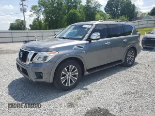 2019 Nissan Armada SL with VIN JN8AY2ND0K9092444, listed as a Copart auction lot 54119145 with 241,844 mi miles and Clean Title. Bid and sale history available at carsss.com. Image 1.