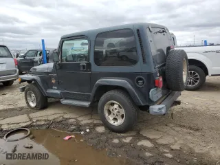 2002 Jeep Wrangler Sahara with VIN 1J4FA59S42P776905, listed as a Copart auction lot 53373015 with 231,915 mi miles and Clean Title. Bid and sale history available at carsss.com. Image 2.