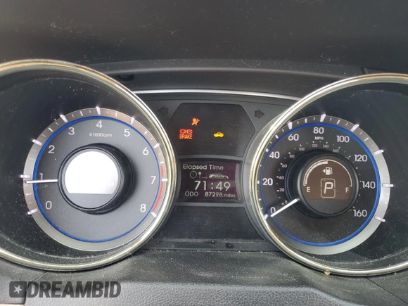 2011 Hyundai Sonata Limited with VIN 5NPEC4AC4BH270237, listed as a Copart auction lot 55280055 with 87,298 mi miles and Clean Title. Bid and sale history available at DreamBid. Image 9.