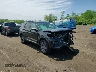 2025 Ford Explorer Active z VIN 1FMUK8DH1SGB27047, wystawiony jako Copart lot #56142875 z przebiegiem 1 699 mil mil oraz Szkoda całkowita • Salvage title. Historia ofert i sprzedaży dostępna na DreamBid. Obrazek 14.