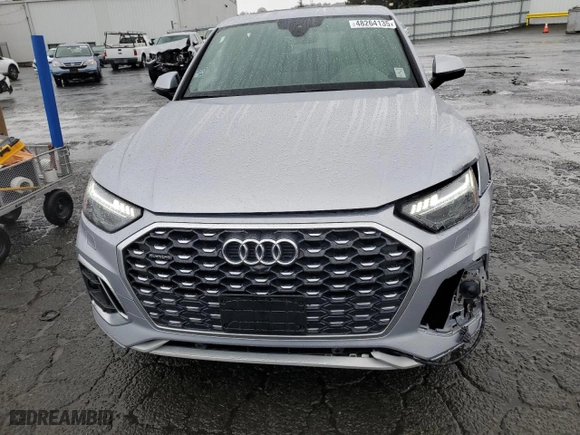 2022 Audi Q5 Sportback S line Prestige with VIN WA16AAFY1N2113505, listed as a Copart auction lot 48264135 with 18,147 mi miles and Salvage Title. Bid and sale history available at carsss.com. Image 5.