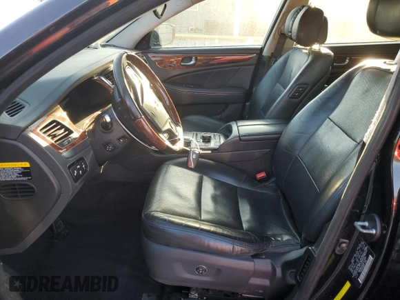 2016 Hyundai Equus Ultimate with VIN KMHGH4JH2GU101008, listed as a Copart auction lot 48182445 with 110,423 mi miles and Salvage Title. Bid and sale history available at DreamBid. Image 7.