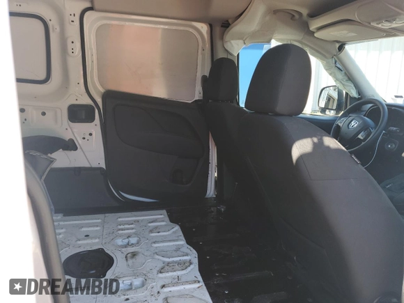 2022 Ram ProMaster City Cargo Tradesman with VIN ZFBHRFAB6N6Y24331, listed as a Copart auction lot 56729625 with 32,854 mi miles and Salvage title. Bid and sale history available at DreamBid. Image 11.