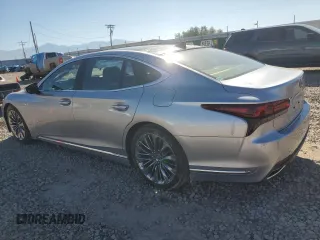 2022 Lexus LS with VIN JTHD51FF6N5015714, listed as a Copart auction lot 77466384 with 27,167 mi miles and Salvage Title. Bid and sale history available at carsss.com. Image 2.
