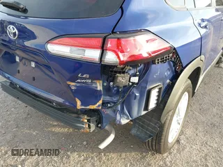 2024 Toyota Corolla Cross LE with VIN 7MUBAABG4RV092431, listed as a IAAI auction lot 41012071 with 4,641 mi miles and . Bid and sale history available at DreamBid. Image 20.