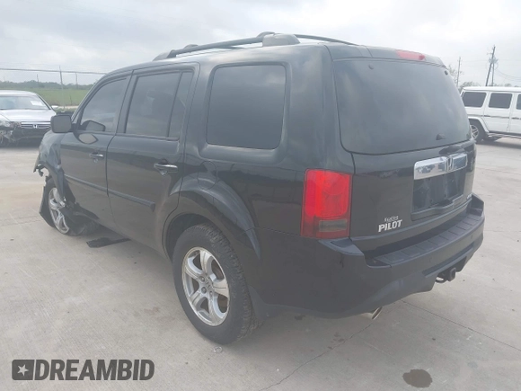 2012 Honda Pilot EX-L with VIN 5FNYF4H70CB071764, listed as a IAAI auction lot 41940032 with 111,963 mi miles and . Bid and sale history available at DreamBid. Image 3.