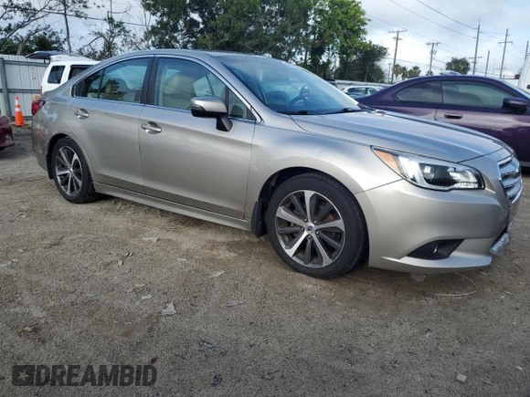 2015 Subaru Legacy Limited with VIN 4S3BNAN67F3059440, listed as a Copart auction lot 60260424 with 102,842 mi miles and Salvage Title. Bid and sale history available at DreamBid. Image 4.