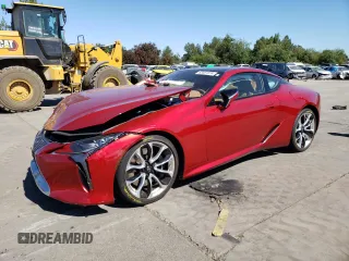 2018 Lexus LC 500h с VIN JTHHP5AY0JA004625, выставлен на аукционе Copart как лот 63081874 с пробегом 18 963 миль миль и Списание • Salvage title. История ставок и продаж доступна на DreamBid. Изображение 1.