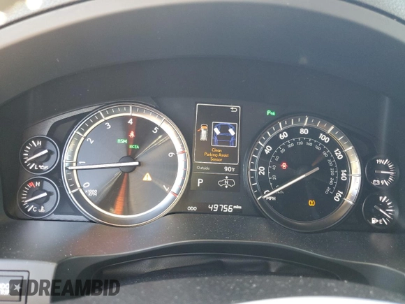 2020 Lexus LX 570 z VIN JTJDY7AX1L4332179, wystawiony jako Copart lot #77017714 z przebiegiem 49 756 mil mil oraz Szkoda całkowita • Salvage title. Historia ofert i sprzedaży dostępna na DreamBid. Obrazek 9.