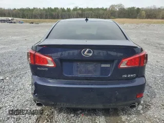 2012 Lexus IS 250 with VIN JTHBF5C2XC5176271, listed as a Copart auction lot 50239695 with 189,305 mi miles and Salvage Title. Bid and sale history available at DreamBid. Image 6.