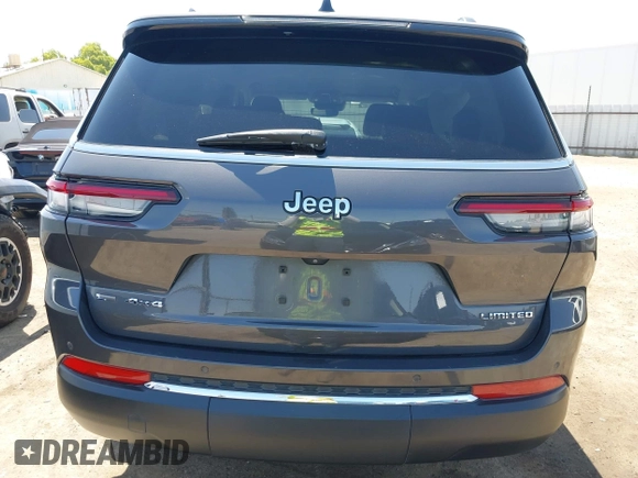 2021 Jeep Grand Cherokee Limited with VIN 1C4RJKBG1M8213315, listed as a IAAI auction lot 42582784 with 43,375 mi miles and . Bid and sale history available at DreamBid. Image 17.