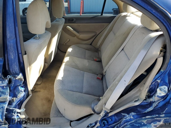 2004 Honda Civic VP with VIN 2HGES163X4H580884, listed as a Copart auction lot 50650925 with 211,497 mi miles and Salvage Title. Bid and sale history available at carsss.com. Image 10.