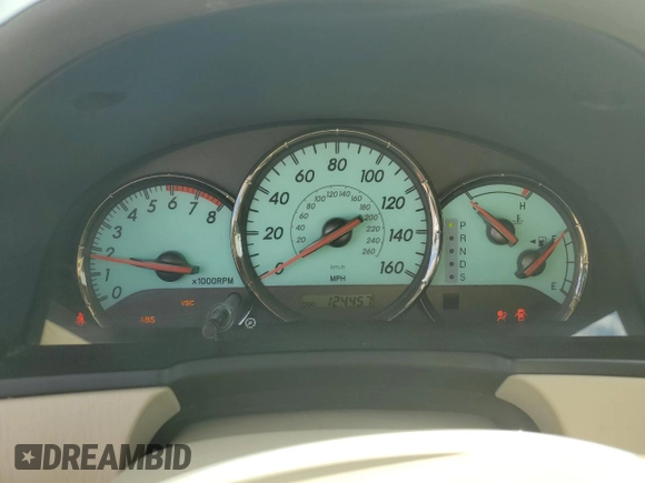 2006 Toyota Solara SE with VIN 4T1FA38P86U068795, listed as a Copart auction lot 75566244 with 124,457 mi miles and Non Repairable. Bid and sale history available at DreamBid. Image 9.