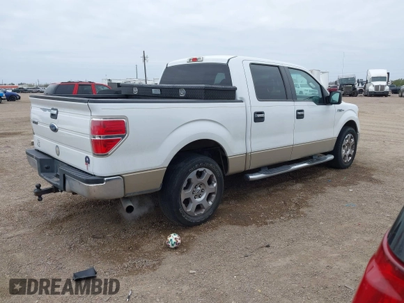 2009 Ford F-150 XL with VIN 1FTPW12V59KB43037, listed as a IAAI auction lot 41616739 with 215,383 mi miles. Bid and sale history available at carsss.com. Image 4.