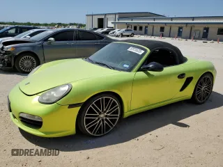 2009 Porsche Boxster with VIN WP0CA29869U710461, listed as a Copart auction lot 52828635 with 120,385 mi miles and Clean Title. Bid and sale history available at carsss.com. Image 1.