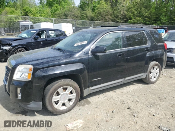 2013 GMC Terrain SLT with VIN 2GKFLVEK3D6210781, listed as a Copart auction lot 55328055 with 117,077 mi miles and Clean Title. Bid and sale history available at carsss.com. Image 1.