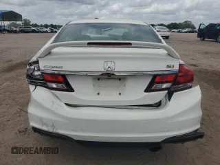2015 Honda Civic Sedan Si with VIN 2HGFB6E51FH704161, listed as a Copart auction lot 51771305 with 184,558 mi miles and Non Repairable. Bid and sale history available at carsss.com. Image 6.