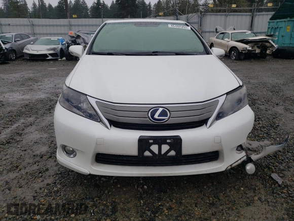 2010 Lexus HS 250h with VIN JTHBB1BA1A2012760, listed as a Copart auction lot 46482355 with 209,808 mi miles and Salvage Title. Bid and sale history available at DreamBid. Image 5.