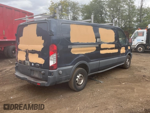 2015 Ford Transit with VIN 1FTSW2YG1FKA71029, listed as a Copart auction lot 74579294 with 257,966 mi miles and Clean Title. Bid and sale history available at DreamBid. Image 4.