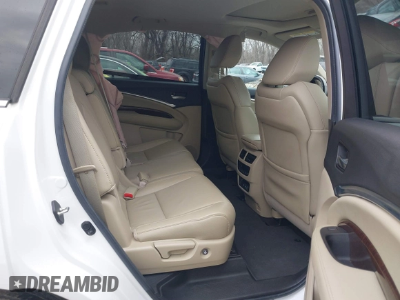 2020 Acura MDX with VIN 5J8YD4H30LL045764, listed as a IAAI auction lot 41697580 with 36,410 mi miles. Bid and sale history available at carsss.com. Image 8.