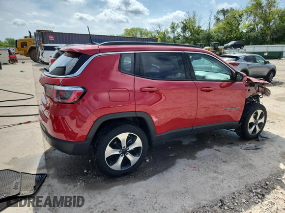 2018 Jeep Compass Latitude с VIN 3C4NJDBB9JT201621, выставлен на аукционе Copart как лот 61359445 с пробегом 110 360 миль миль и Чистый • Clean title. История ставок и продаж доступна на DreamBid. Изображение 3.
