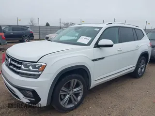 2018 Volkswagen Atlas SEL with VIN 1V2SR2CA8JC541391, listed as a IAAI auction lot 41796050 with 114,955 mi miles and . Bid and sale history available at DreamBid. Image 2.