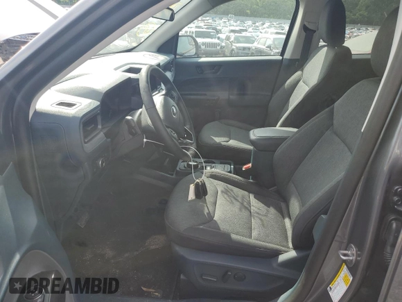 2024 Ford Maverick XLT with VIN 3FTTW8H34RRB36752, listed as a Copart auction lot 57611195 with 4,568 mi miles and Salvage title. Bid and sale history available at DreamBid. Image 7.
