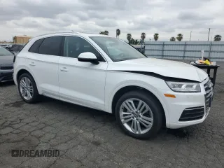2018 Audi Q5 Premium Plus with VIN WA1BNAFY2J2173452, listed as a Copart auction lot 52898795 with 66,840 mi miles and Salvage Title. Bid and sale history available at carsss.com. Image 4.