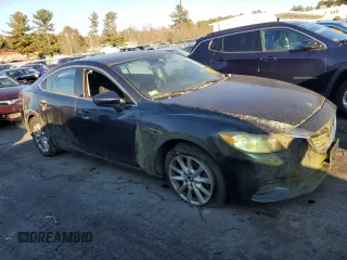 2015 Mazda 6 i Sport with VIN JM1GJ1U53F1220971, listed as a Copart auction lot 89270455 with 105,436 mi miles and Clean Title. Bid and sale history available at carsss.com. Image 4.