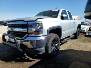 2017 Chevrolet Silverado 1500 LT with VIN 1GCVKREC4HZ260819, listed as a Copart auction lot 47802175 with 77,550 mi miles and Salvage Title. Bid and sale history available at DreamBid. Image 1.