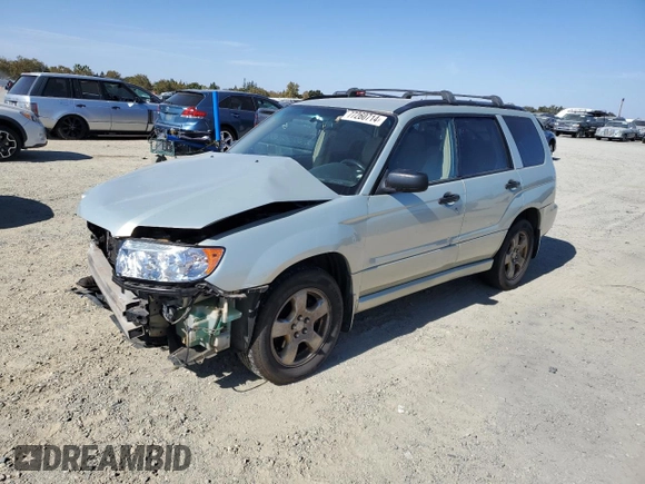 2006 Subaru Forester 2.5 X with VIN JF1SG63686H746381, listed as a Copart auction lot 77260714 with 208,580 mi miles and Salvage Title. Bid and sale history available at carsss.com. Image 1.