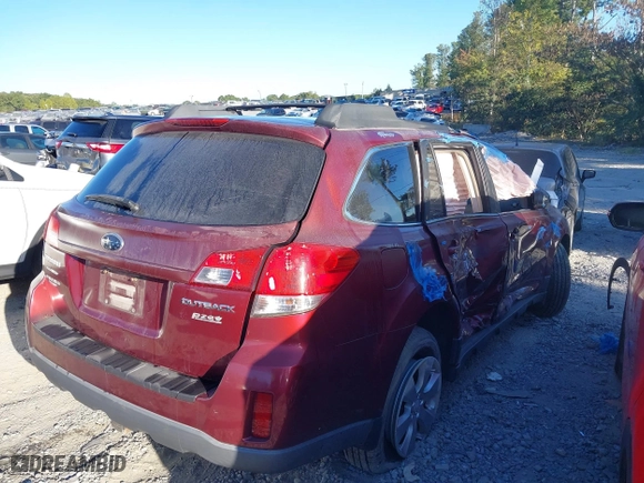 2011 Subaru Outback 2.5i Prem with VIN 4S4BRBBC7B3339384, listed as a IAAI auction lot 40611679 with 154,933 mi miles. Bid and sale history available at carsss.com. Image 4.