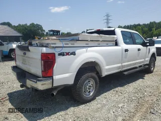 2021 Ford F-250 XL with VIN 1FT7W2B6XMEC11113, listed as a Copart auction lot 60110065 with 67,576 mi miles and Clean title. Bid and sale history available at DreamBid. Image 3.