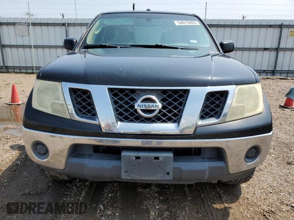 2011 Nissan Frontier SV with VIN 1N6AD0ER6BC451979, listed as a Copart auction lot 54079405 with 222,196 mi miles and Salvage title. Bid and sale history available at DreamBid. Image 5.