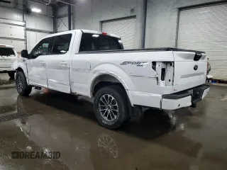 2020 Ford F-150 XL with VIN 1FTFW1E50LKE75868, listed as a Copart auction lot 58371005 with 55,112 mi miles and Salvage title. Bid and sale history available at DreamBid. Image 2.