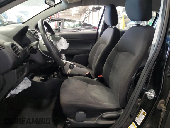 2019 Mitsubishi Mirage ES with VIN ML32A3HJ6KH011077, listed as a Copart auction lot 61005885 with 152,201 mi miles and Salvage title. Bid and sale history available at DreamBid. Image 7.