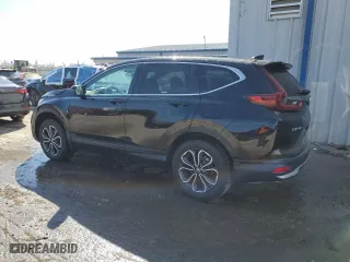 2022 Honda CR-V EX with VIN 2HKRW2H56NH664847, listed as a Copart auction lot 50304685 with 33,728 mi miles and Salvage Title. Bid and sale history available at carsss.com. Image 2.