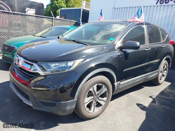 2017 Honda CR-V LX with VIN 7FARW5H30HE004035, listed as a IAAI auction lot 41836393 with 212,574 mi miles. Bid and sale history available at carsss.com. Image 2.