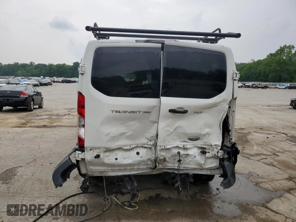 2015 Ford Transit XL with VIN 1FBZX2ZM1FKA62240, listed as a Copart auction lot 60873265 with 195,271 mi miles and Salvage title. Bid and sale history available at DreamBid. Image 6.