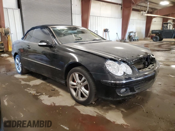 2007 Mercedes-Benz CLK 350 with VIN WDBTK56FX7F216332, listed as a Copart auction lot 71651604 with 145,020 mi miles and Clean Title. Bid and sale history available at DreamBid. Image 4.