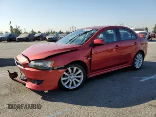 2009 Mitsubishi Lancer GTS with VIN JA3AU86W89U026093, listed as a Copart auction lot 69822654 with 159,845 mi miles and Salvage Title. Bid and sale history available at carsss.com. Image 1.