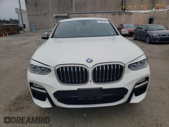 2019 BMW X4 M40i with VIN 5UXUJ5C5XK9A32960, listed as a Copart auction lot 41801423 with 24,326 mi miles. Bid and sale history available at carsss.com. Image 5.
