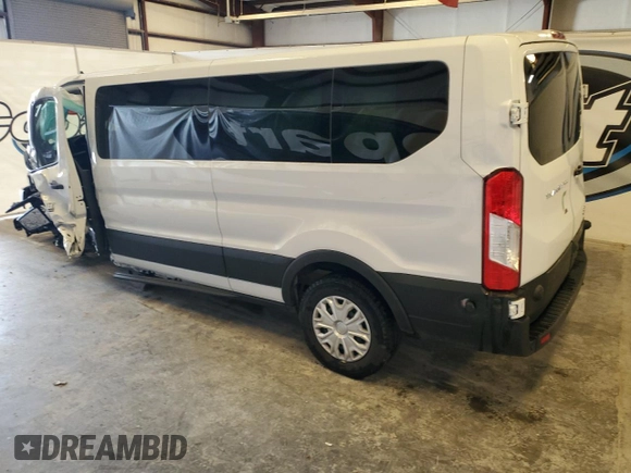 2024 Ford Transit Passenger XL with VIN 1FBAX2Y89RKA86131, listed as a Copart auction lot 54841145 with 14,890 mi miles and Salvage Title. Bid and sale history available at carsss.com. Image 2.