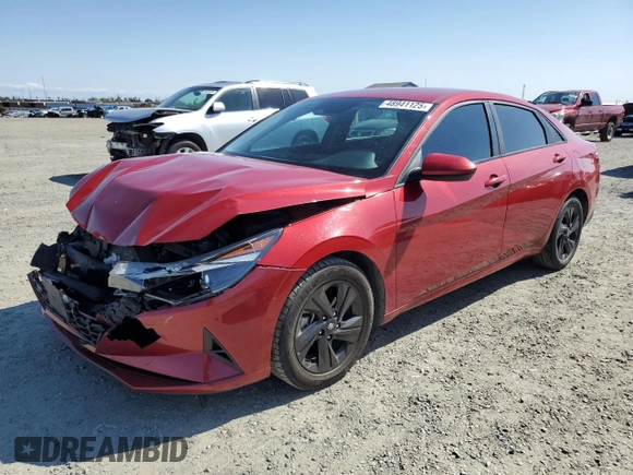 2023 Hyundai Elantra SEL with VIN KMHLM4AG2PU384799, listed as a Copart auction lot 48941125 with 72,189 mi miles and Salvage Title. Bid and sale history available at DreamBid. Image 1.