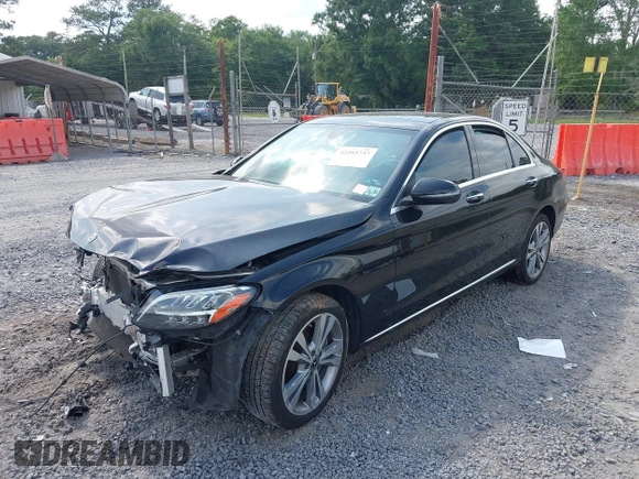 2019 Mercedes-Benz C 300 with VIN 55SWF8EB7KU301367, listed as a IAAI auction lot 42285737 with 104,859 mi miles and . Bid and sale history available at DreamBid. Image 2.