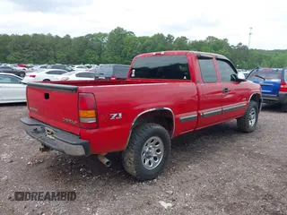 2002 Chevrolet Silverado 1500 LT with VIN 2GCEK19T121265410, listed as a IAAI auction lot 42051597 with Not Provided miles. Bid and sale history available at carsss.com. Image 4.