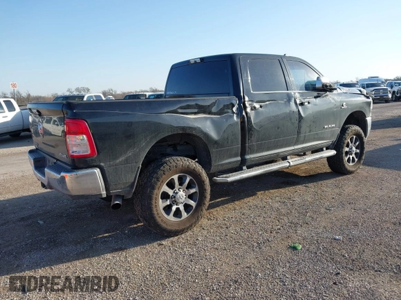 2020 Ram 2500 Big Horn with VIN 3C6UR5DL9LG281571, listed as a IAAI auction lot 41775961 with 118,842 mi miles. Bid and sale history available at carsss.com. Image 4.