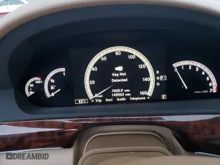 2011 Mercedes-Benz S-Class S 550 with VIN WDDNG8GB6BA364689, listed as a Copart auction lot 87217954 with 0 mi miles and Salvage Title. Bid and sale history available at carsss.com. Image 9.